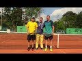 Tenis PrestigeCourt Otwock Olejniczak-Kost mecz pokazowy