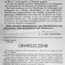 Jan Gadomski Otwock obwieszczenie o zapotrzebowaniu na rzemieślników żydowskich 1940